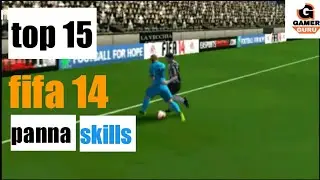 top 15 Fifa 14 ppsspp(psp) panna skills moves