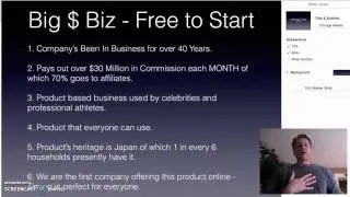 Big Commissions Free To Start Product Based Online Business