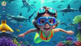 Ten Jellyfish Dance Underwater Lights | Ocean Song for Kids | Preschool Sea Life Learning Rhyme