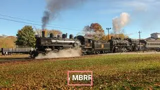 Valley Railroad & MBRRE Doubleheader Steam Special - 10/30/22