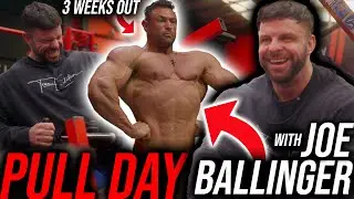 PULL DAY with MY CLIENT at 3 WEEKS OUT!! | IFBB PRO CLASSIC PHYSIQUE