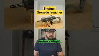 Techno Arms Mag 7 Dual Riot shotgun grenade launcher combo. #combatarms #police #swat #combat
