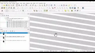 Ошибка корректора скан-линий Destripe Landsat ETM+ с использованием QGIS