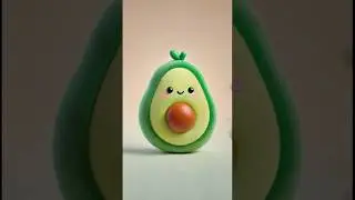 This avocado isn&rsquo;t just cute&hellip; it&rsquo;s plotting something!🤔💚#suspiciouslyadorable
