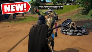 Fortnite Secret Bunker Jonesy Conversation