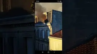 incendie Cognac 14/01/22 pompier en difficulté