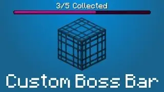 Minecraft - Custom Boss Bar using Wither Spawners