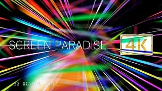 RELAXING ANIMATION MANY COLORS SPACE SCREENSAVER LOUNGE CHILLOUT MUSIC