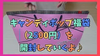 キャンディポップ福袋を開封してみた♪#福袋#元旦#かわいい#キャンディポップ