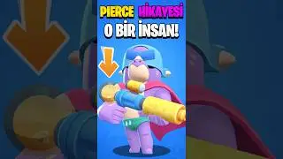 Pierce GER&Ccedil;EK BİRİ Mİ? Bilmediğiniz HİKAYESİ! Brawl Stars #brawlstars #shorts