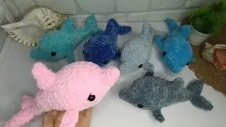 МК Вязаный Дельфин!!!