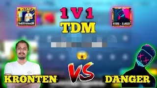Hydra Danger vs Kronten gaming 1v1 Tdm match | Pubg mobile | Battleground Mobile India |BGMI