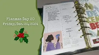 Planmas Day #20 || Friday, Dec. 20 ,2024