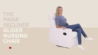 🇭🇲🇬🇧 Paige Glider Recliner Nursery Chair