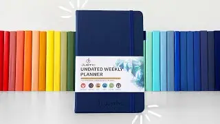 JUBTIC Undated Weekly Planner review 💜