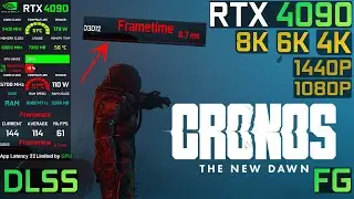 Cronos: The New Dawn &mdash; RTX 4090 &mdash; самый стабильный график времени кадра
