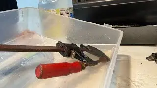 How to Repair tools that are rusted solid #rust #rustremoval #tools #maintenance #lubrication