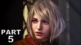 RESIDENT EVIL 4 REMAKE Walkthrough Gameplay Part 5 - ASHLEY GRAHAM (PS5)