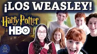 ¡Conoce a los NUEVOS Weasley en la serie de Harry Potter de HBO! (con hermano sorpresa 👀)