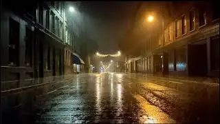 Rain on Concrete | Urban Stillness (60 min)