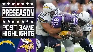 Chargers vs. Vikings | Game Highlights | NFL