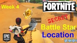 Fortnite week 4 Secret Battle Star Location