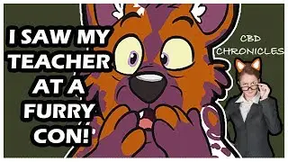 I SAW MY TEACHER AT A FURRY CON! - Coloring Book Dog Chronicles