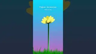Animated Flower - HTML & CSS