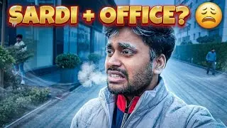 Gym Ke Baad Office Jaana? 😩 | Sardi Mein WFO vs WFH | @GauravkaGharana