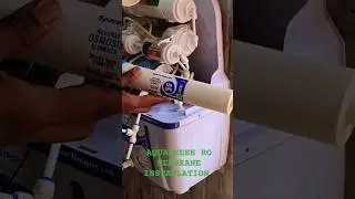 How to installation RO Membrane#125GPD Membrane installation#ro membrane changing#mpr ro#