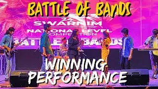 Battle Of Bands- Winning Performance of The Rubber Band | @SAGEUniversityBhopal
