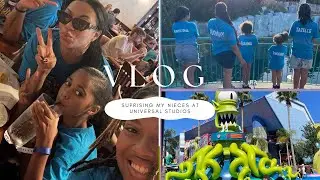VLOG| Surprising My Nieces at Universal Studios in Orlando! | Kiki Said So