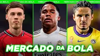 ENDRICK VAI PRESSIONAR O REAL MADRID│VEIGA FORA DO PALMEIRAS e+ - Mercado da Bola 2026