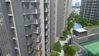 Park Colonial condo at Potong Pasir MRT. Fly through video singapore