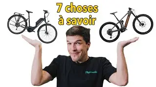 V&eacute;los 🚴&zwj;♂️⚡️ &eacute;lectriques: 7 CHOSES &agrave; savoir AVANT d'acheter!