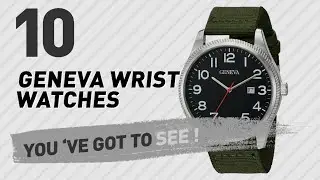Geneva Wrist Watches For Men // New & Popular 2017