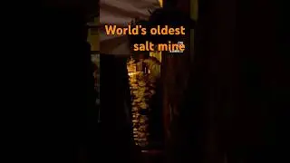 World&rsquo;s oldest salt mine, Salz Welten, Hallstatt #austria #travel #adventure #vlog