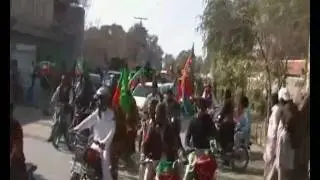 Insaf youth wing Rally in D I KHan In the Leadership of Murad Saeed