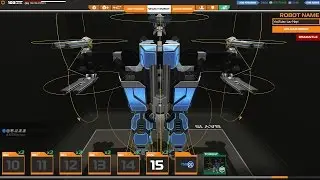 Robocraft - #188 Big Cat - Mega Mech Leg [1440p]