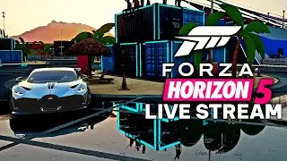 🎮 FH5 LIVE &ndash; Chilling with Viewers | Car Custom Builds & Racing!