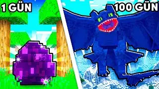 Hardcore&rsquo;da 100 G&uuml;n Boyunca BEBEK DİŞSİZ İle Yaşamaya &Ccedil;alıştım! | Minecraft