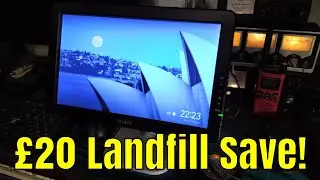 Saved from Landfill! - a small 12v monitor used as a Smart TV!
