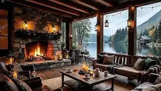 My Secret to Stress-Free Workdays | Cozy Piano Jazz & Lakeview Vibes