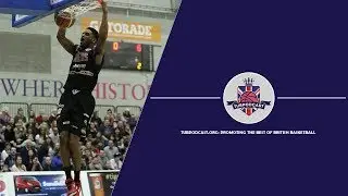 Jamell Anderson with the huge put-back in the BBL Playoff Final