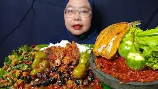 Sederhana!! Tongkol balado kabau cabe gendot oseng oncom genjer ikan asin gabus sambel terasi