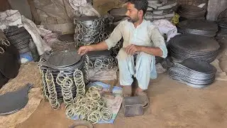 Made 12-Inche Chapati Griddle Iron Tawa out of 2.5 mm Sheet