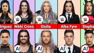 WWE Women's Mixed Tag Team Partners | Making By AI