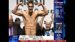 George Groves vs James DeGale Weigh-in [20-05-2011] #boxing #boxeo #england #uk #british