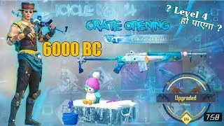 New create opening new glacier Mini 14 create opening M416 Wendere level 4,😍 7k bc spend