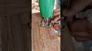 cutting on jigsaw mashin 132 #crafterlifetips #reallifehacks #woodwork